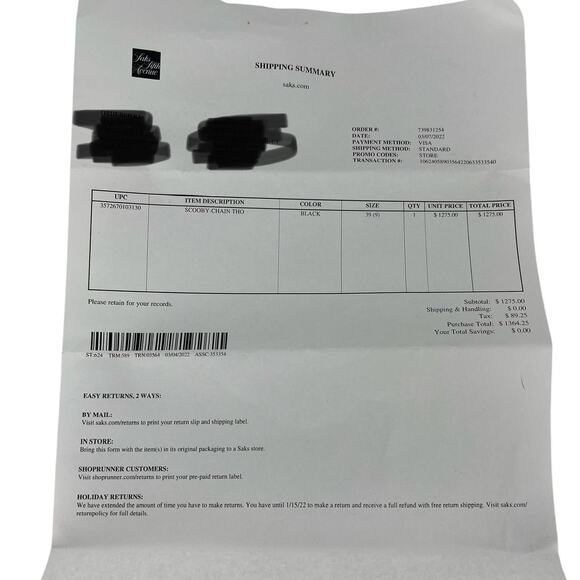 Chanel 2022 CC Logo Scooby Chain Thong Sandals - Picture 13 of 16